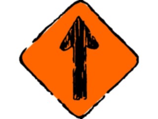 Sticker Custom Preview Image #110596 Road Signs Brush Stroke Arrow08