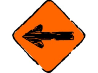 Sticker Custom Preview Image #110609 Road Signs Brush Stroke Arrow21