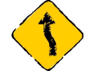 Sticker Custom Preview Image #110641 Road Signs Brush Stroke Arrow53