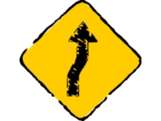 Sticker Custom Preview Image #110642 Road Signs Brush Stroke Arrow54