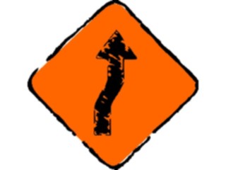 Sticker Custom Preview Image #110644 Road Signs Brush Stroke Arrow56