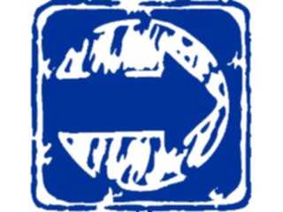 Sticker Custom Preview Image #110646 Road Signs Brush Stroke Arrow58