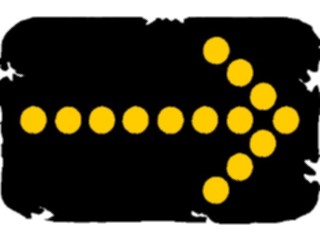 Sticker Custom Preview Image #110652 Road Signs Brush Stroke Arrow64