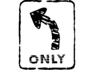 Sticker Custom Preview Image #110658 Road Signs Brush Stroke Arrow70