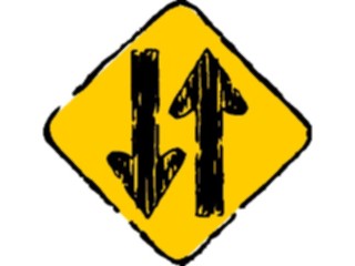 Sticker Custom Preview Image #110661 Road Signs Brush Stroke Arrows01