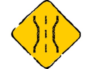 Sticker Custom Preview Image #110718 Road Signs Brush Stroke Bridge3