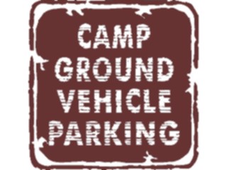 Sticker Custom Preview Image #110754 Road Signs Brush Stroke Campground Vehicle Parking