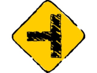 Sticker Custom Preview Image #110788 Road Signs Brush Stroke Curb1