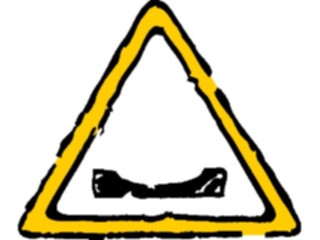 Sticker Custom Preview Image #110806 Road Signs Brush Stroke Dip2