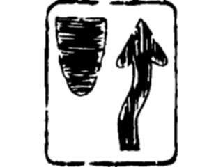 Sticker Custom Preview Image #110811 Road Signs Brush Stroke Divided Highway1