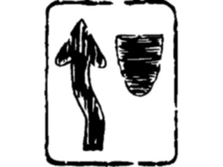 Sticker Custom Preview Image #110812 Road Signs Brush Stroke Divided Highway2