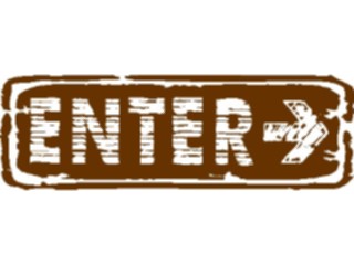 Sticker Custom Preview Image #110849 Road Signs Brush Stroke Enter2