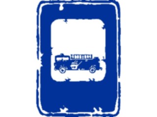 Sticker Custom Preview Image #110863 Road Signs Brush Stroke Fire Station