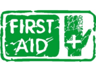 Sticker Custom Preview Image #110865 Road Signs Brush Stroke First Aid2