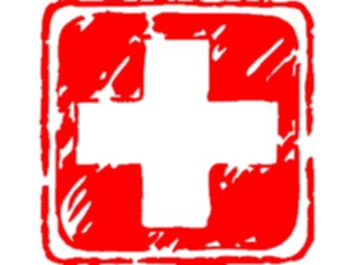 Sticker Custom Preview Image #110868 Road Signs Brush Stroke First Aid5