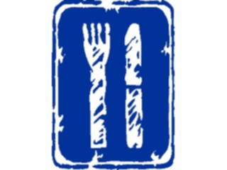 Sticker Custom Preview Image #110870 Road Signs Brush Stroke Food Services2