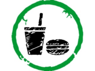 Sticker Custom Preview Image #110872 Road Signs Brush Stroke Food Services4