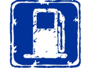 Sticker Custom Preview Image #110874 Road Signs Brush Stroke Fuel1