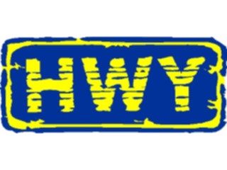 Sticker Custom Preview Image #110888 Road Signs Brush Stroke Highway