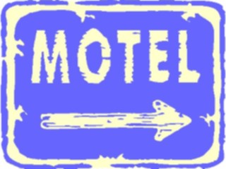 Sticker Custom Preview Image #110966 Road Signs Brush Stroke Motel1