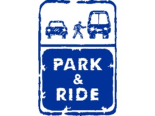 Sticker Custom Preview Image #111049 Road Signs Brush Stroke Park Ride1