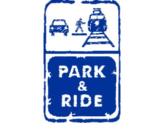 Sticker Custom Preview Image #111051 Road Signs Brush Stroke Park Ride3