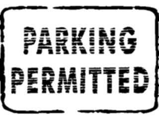 Sticker Custom Preview Image #111057 Road Signs Brush Stroke Parking06