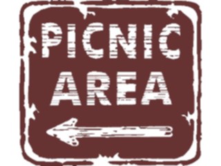 Sticker Custom Preview Image #111091 Road Signs Brush Stroke Picnic Area4