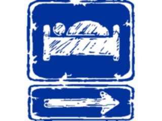 Sticker Custom Preview Image #111131 Road Signs Brush Stroke Rest Area8