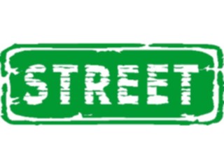 Sticker Custom Preview Image #111220 Road Signs Brush Stroke Street