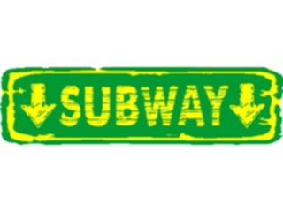 Sticker Custom Preview Image #111225 Road Signs Brush Stroke Subway3