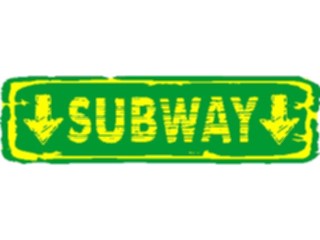 Sticker Custom Preview Image #111225 Road Signs Brush Stroke Subway3