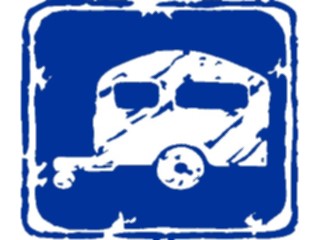 Sticker Custom Preview Image #111251 Road Signs Brush Stroke Trailers Okay