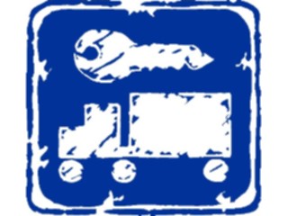 Sticker Custom Preview Image #111258 Road Signs Brush Stroke Truck Rentals