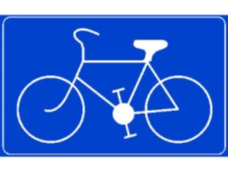 Sticker Custom Preview Image #111332 Road Signs Road Signs Bike Lane02