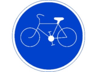 Sticker Custom Preview Image #111333 Road Signs Road Signs Bike Lane03