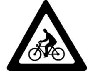 Sticker Custom Preview Image #111335 Road Signs Road Signs Bike Lane05