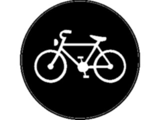 Sticker Custom Preview Image #111337 Road Signs Road Signs Bike Lane07