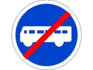 Sticker Custom Preview Image #111348 Road Signs Road Signs Buses Not Allowed