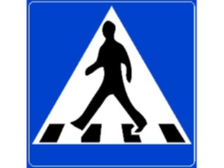 Sticker Custom Preview Image #111389 Road Signs Road Signs Crosswalk3