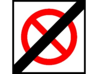 Sticker Custom Preview Image #111432 Road Signs Road Signs End Parking Restriction