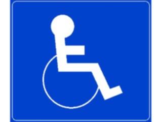 Sticker Custom Preview Image #111473 Road Signs Road Signs Handicapped