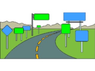 Sticker Custom Preview Image #111481 Road Signs Road Signs Highway Signs