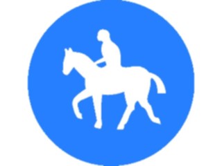 Sticker Custom Preview Image #111486 Road Signs Road Signs Horse Crossing3
