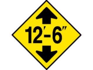 Sticker Custom Preview Image #111546 Road Signs Road Signs Low Clearance2