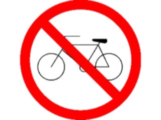 Sticker Custom Preview Image #111565 Road Signs Road Signs No Bikes3