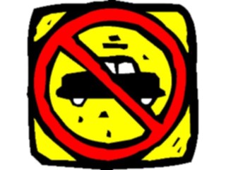 Sticker Custom Preview Image #111570 Road Signs Road Signs No Cars3