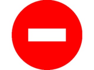 Sticker Custom Preview Image #111573 Road Signs Road Signs No Entry2