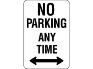 Sticker Custom Preview Image #111595 Road Signs Road Signs No Parking Any Time
