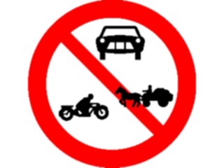 Sticker Custom Preview Image #111627 Road Signs Road Signs No Vehicles